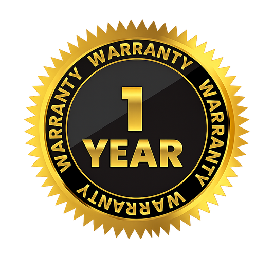 1 Year Warranty