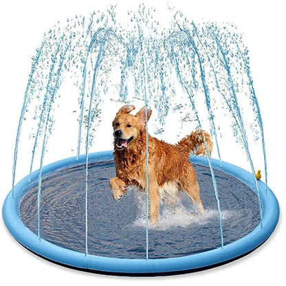 Pet Swimming Pool Inflatable Water Sprinkler