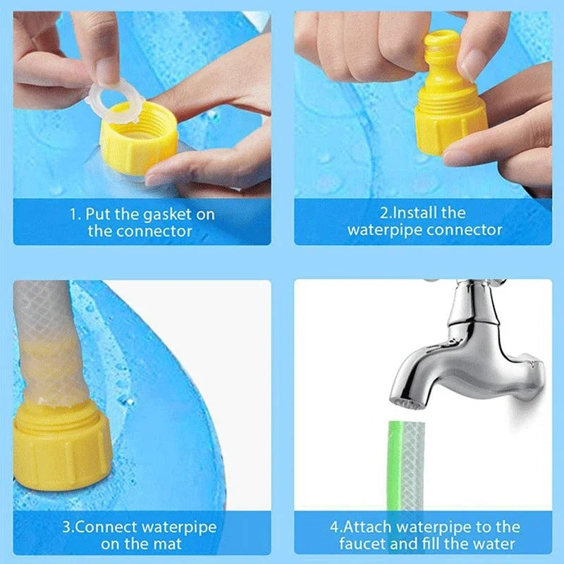 Pet Swimming Pool Inflatable Water Sprinkler