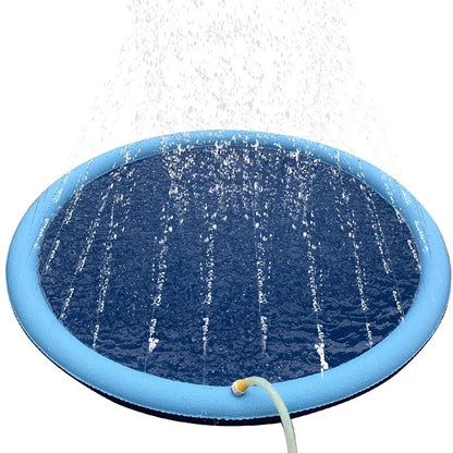 Pet Swimming Pool Inflatable Water Sprinkler